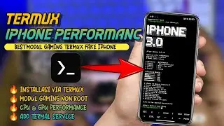 🔥TERMUX NON ROOT‼️Gaming Module Equivalent to HP iPhone Boost CPU and Thermal Service