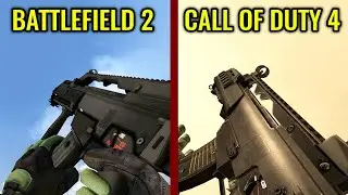 Battlefield 2 vs Call of Duty 4 Modern Warfare - Weapons Comparison