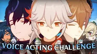I TRIED VOICING EVERY SINGLE CHARACTER IN GENSHIN IMPACT (12K SPECIAL)
