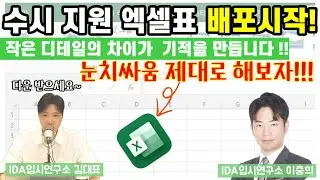 2025학년 수시 지원 심리와 실시간 경쟁률 분석으로 기적을 만들어 봅시다!