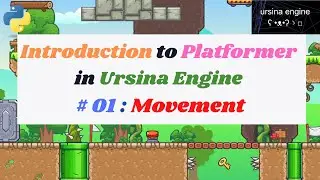 Introduction to Platformer in Ursina Engine in Python # 1, Movement