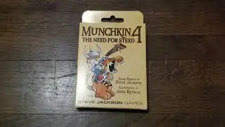 Munchkin 4: The Need For Steed - Unboxing