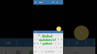 Bitwise operators in Python