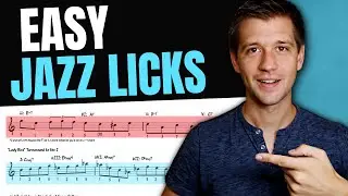 Play These 6 Easy Licks On Any Jazz Song