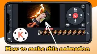 How To Edit Photo With Fire Animation In Kinemaster | Kinemaster Video Editing