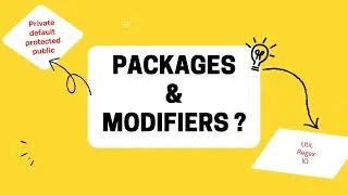 What are Packages and Access modifiers in java?