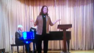 Mary Lou Metzger At Frank Giordano Memorial