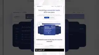 All in One Solution for Researchers with Researcher life