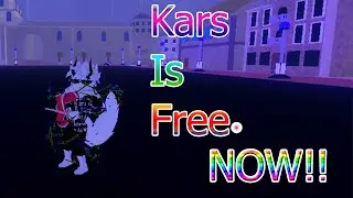 Kars Is Free Now + Full Showcase Kars - N the Jojo Game