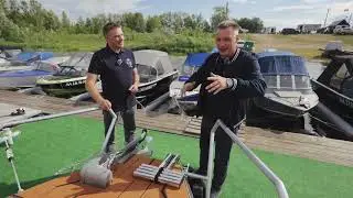 SWIFT CHASER 800 на 500 Л.С. обзор с ведущим ТВ Юрием Котовым