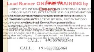 LoadRunner Online Training