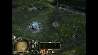 LOTR The Battle For Middle Earth : Creeping a Goblins lair with Pippin