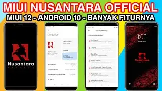 Install MIUI NUSANTARA PROJECT OFFICIAL ROM | MIUI 12 Android 10 REDMI NOTE 4 | WILL IT BE A GAMI...
