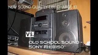 Old vs. New Stereo (1992 Sony Boombox vs. 2015 JBL Charge 3) [Sound Quality Test]