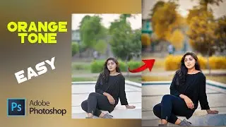 Orange Tone Photo Editing In Photoshop | Nithin Photography | Photoshop