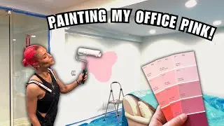 Guess what color I painted my office... | NEM Vlogs