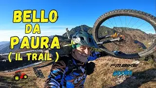 BELLO DA PAURA ( Il Trail ). Cima Tuflungo in cresta ! @mtbmagazine