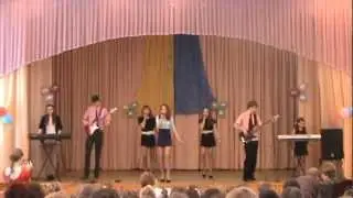 ВИА Школьная пора - Love song baby.MPG