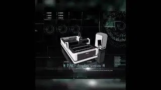 Gweike MID POWER:1000W~4000W LF3015CN Оптоволоконный лазерный станок для металла пример резки