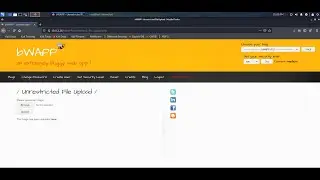 Unrestricted File Upload bwapp  (low and medium)