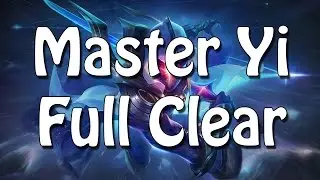 How To Clear The Jungle As Master Yi ( No Leash) | League Of Legends