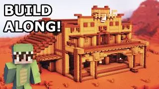 Wild West House (with Stables) - Minecraft Tutorial