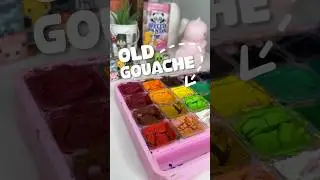 Fixing my OLD himi gouache paints! 🎨