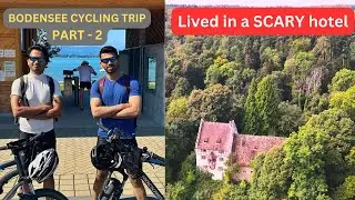🚴‍♂️ Bodensee Cycling Adventure 🌊 | Overnight Stay in a Haunted Hotel 👻🏨