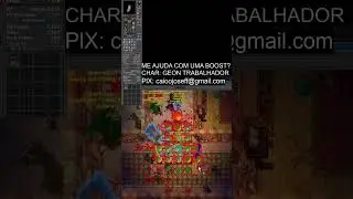 ACABOU O UTAMO E O ED FOI PASSAR DO LADO DA BOX #tibia #tibiaglobal #tibiabr