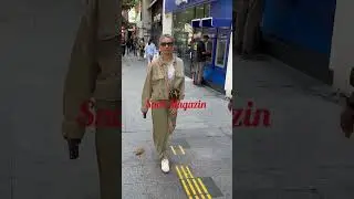 Esra Erol was spotted in Nişantaşı. Erol, who attracted attention with her elegance and chic, vis...