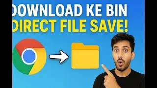 Download ANY File from Chrome DIRECTLY to File Manager! (No Extra Apps Needed) 📂🔥