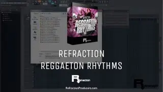 Reggaeton loops  & samples - Refraction Reggaeton Rhythms samplepack 95bpm