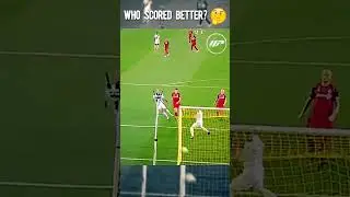 TOP Goals that shocked the world 🔥 One in a million goal in football ⚽ Who scored better? #Shorts