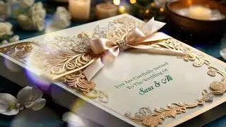 Islamic Wedding Invitation Video|Best Wedding Invitation Videos|AfterFX Templates |AfterFX Templates