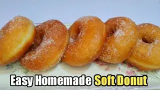 Doughnut | Sugar Doughnuts | Soft Donut Recipe