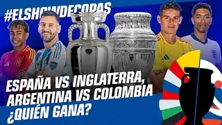 España vs Inglaterra, Argentina vs Colombia ¿Quién gana? | #ElShowDeCopas