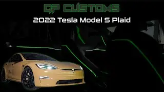 Wicked Sand Wrapped Tesla Plaid with Crazy FULL LED Color Change Interior lighting!!
