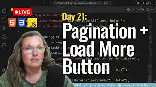 Build Pagination + Load More Button w/ JS (No Frameworks) Day 21