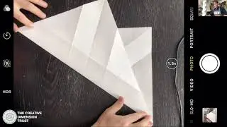 Paper Folding with Adam Williamson: Rhombic Paper Lantern