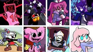 Detected but Every Turn a Different Character Sings 🧡 (FNF Detected but Everyone Sings It)