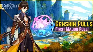 First Serious Genshin Summon! ✨ All My Wishes for Zhongli! | Genshin Impact Pulls 【Genshin Impact】