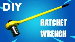 DIY Homemade Ratchet Wrench - How It's Made!  Llave de trinquete de rueda dentada de bricolaje
