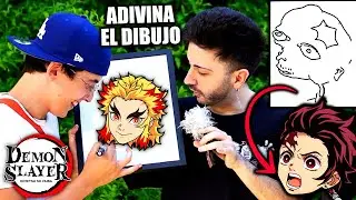 ADIVINA el DIBUJO de KIMETSU NO YAIBA / ANIME KIMETSU NO YAIBA TEMPORADA 3 DEMON SLAYER ANIME OTAKU