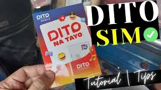 DITO MOBILE SIM 5G  Tutorial | Review ( Filipino/Tagalog )