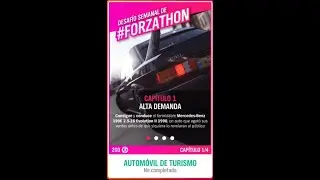 Forza Horizon 4. Invierno. Serie 34. Desafío Semanal Forzathon. AUTOMÓVIL DE TURISMO.