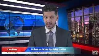 Breaking News - Italians are turning into living zombies