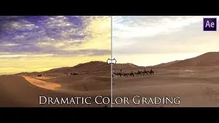 Using A Blend If Trick to Create Colorful Dramatic Skies in After Effects