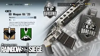 Black Dragons Weapon Kit 20 - Rainbow Six Siege