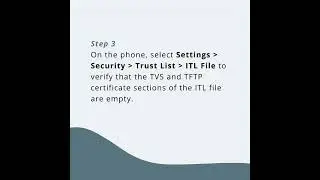 Regenerate certificates and ITL for single server cluster phones
