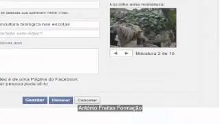 Como escolher a miniatura de um vídeo no Facebook?